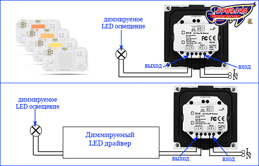  S-1K, LED AC Triac.