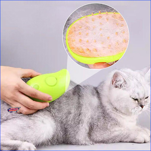    , PET SPRAY MASSAGE BRUSH,  .