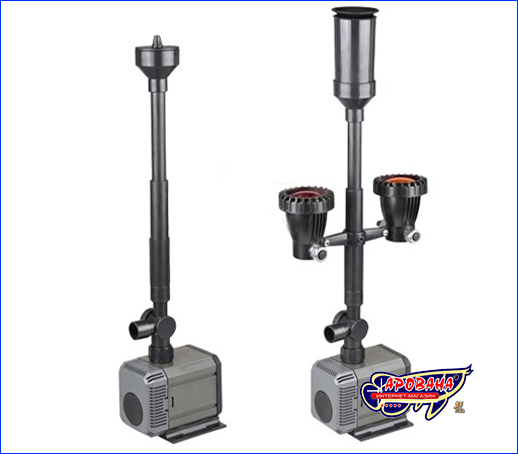 Фонтанный насос SunSun HQB-5003 со светильником SunSun CQD-120B. Новинка! Фонтанные насосы SunSun.