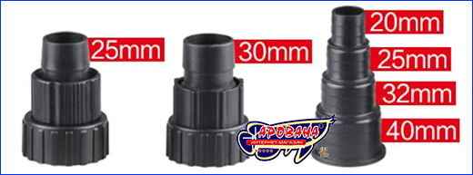 Набор штуцеров для насоса SunSun JDP-10000. Насос SunSun JDP-10000, 10000 л/ч.