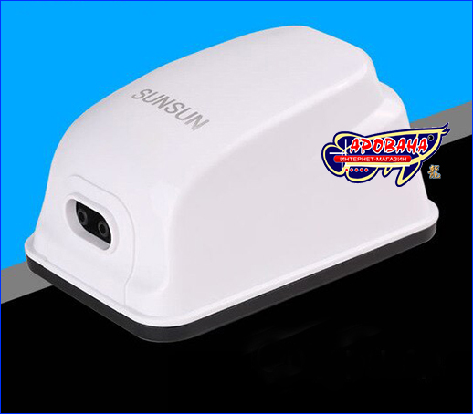 Двухканальный аквариумный компрессор SunSun JT-303. Компрессор SunSun JT-303, двухканальный.