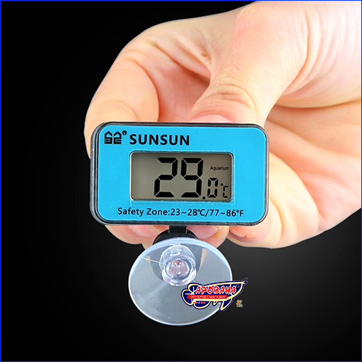 Электронный термометр для аквариума. Термометр электронный, SunSun WDJ-005.