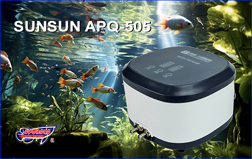 Комплектація компресора SunSun APQ-505. Компресор на акумуляторі, SunSun APQ-505, двоканальний.
