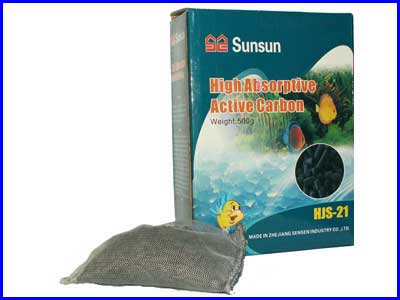 Уголь активированный, SunSun HJS-21, крупный. Уголь активированный, SunSun HJS-21, крупный.