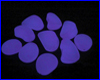 Камешки AQUAXER, Glowing Stone Crimson/Purple.