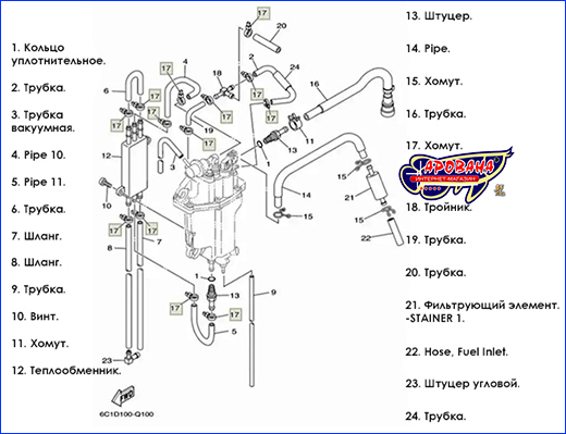      YAMAHA, 6C5-24251-00-00.