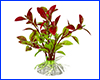 Рослина штучна, Ludwigia, червоно-зелена, 10 см. Рослина штучна, Ludwigia, червоно-зелена, 10 см.