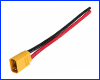 Роз'єм XT60 Male, 14AWG, 10 см. Роз'єм XT60 Male, 14AWG, 10 см.