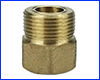 Перехідник AQUAXER, W21.8 / G3/4", латунь. Перехідник AQUAXER, W21.8 / G3/4", латунь.