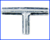 Розподільник трійник, AQUAXER трійник Т-подібний, 4 мм, (акрил). Розподільник трійник, AQUAXER трійник Т-подібний, 4 мм, (акрил).