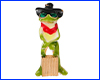 Брошка жаба, Frog with bag, 1.5х4 см. Брошка жаба, Frog with bag, 1.5х4 см.