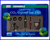 CO2 , Dennerle 2-Crystal-Set 250.