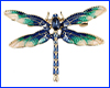 Брошка бабка, Dragonfly Green, 4.6х3.3 см. Брошка бабка, Dragonfly Green, 4.6х3.3 см.