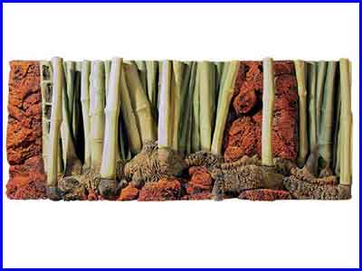 Фон Aquael объёмный, BAMBUS 100x50 cm. Фон Aquael объёмный, BAMBUS 100x50 cm.