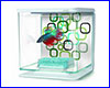 Аквариум, Hagen Marina Betta Kit Geo Bubbles 2 л, для петушка, белый. Аквариум, Hagen Marina Betta Kit Geo Bubbles 2 л, для петушка, белый.