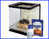 Аквариум, Hagen Marina Betta Kit Zen 2 л, для петушка, черный. Аквариум, Hagen Marina Betta Kit Zen 2 л, для петушка, черный.