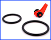 Тримач для гачка, Hook Keeper, червоний, 1 шт. Тримач для гачка, Hook Keeper, червоний, 1 шт.