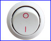 Кнопка 3А, 250V, D 20 мм (белая). Кнопка 3А, 250V, D 20 мм (белая).