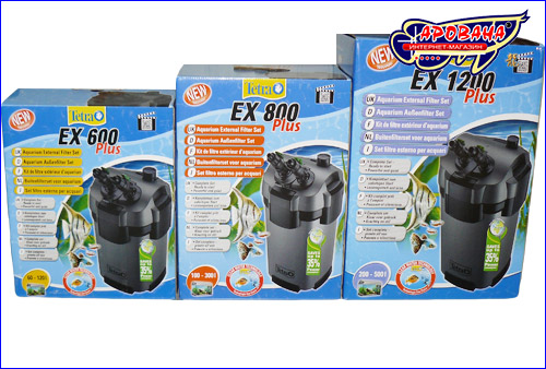 Tetra EX 600 Plus, Tetra EX 800 Plus, Tetra EX 1200 Plus