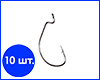 Гачок офсетний №6, Корея, 10 шт. Гачок офсетний №6, Корея, 10 шт.