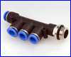 , Pneumatic 5- , 6  / G1/8" ( ).