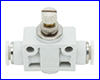 Кран гвинтовий, Pneumatic 6 мм, White (під шланг високого тиску). Кран гвинтовий, Pneumatic 6 мм, White (під шланг високого тиску).