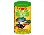  Sera Cichlids Sticks  500 ml.
