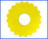 Вкладиш до фільтра, SunSun CPF-280/380/500/1500, поролон, жовтий. Вкладиш до фільтра, SunSun CPF-280/380/500/1500, поролон, жовтий.
