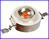 Светодиод Epistar 1W, RED, 620-630 nm. Светодиод Epistar 1W, RED, 620-630 nm.