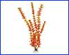Растение искусственное,   Ambulia, оранжево-жёлтая, 30 см.