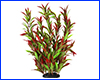 Рослина штучна, Hygrophila corymbosa, червоно-зелена, 40 см.  Рослина штучна, Hygrophila corymbosa, червоно-зелена, 40 см.