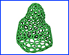 Декорація AQUAXER, Frame 3D, Rock 11 см. Декорація AQUAXER, Frame 3D, Rock 11 см.