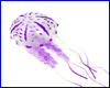 Декорація Jellyfish (медуза фіолетова). Декорація Jellyfish (медуза фіолетова).
